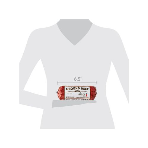 73% Lean / 27% Fat Ground Beef, 1lb Roll, Frozen - Image 8