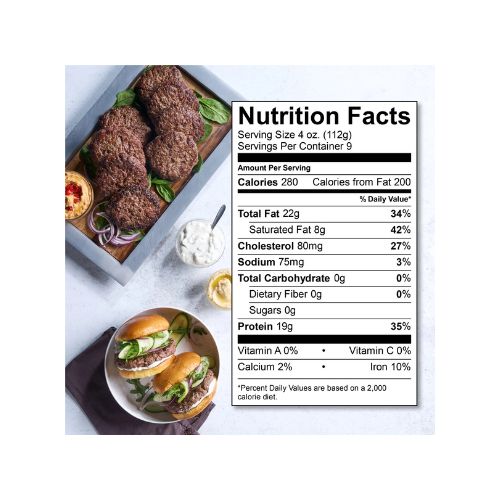 80% Lean / 20% Fat Ground Beef Chuck, 2.25 lb Tray, Fresh, All Natural* - Image 8