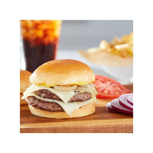 Great Value Beef Burgers, 80% Lean/20% Fat, 3 lbs, 12 Count (Frozen) - Image 2