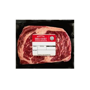 Marketside Grass-Fed Beef Ribeye Steak, 0.625-1.5 lb