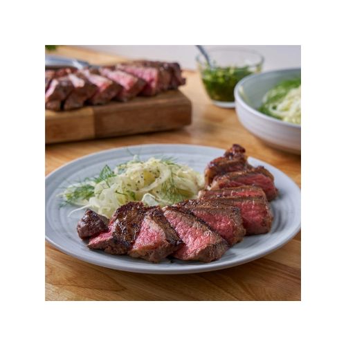 New York Strip Steak, Choice Angus Beef, 2 per Tray, 1.25 - 1.90 lb 4