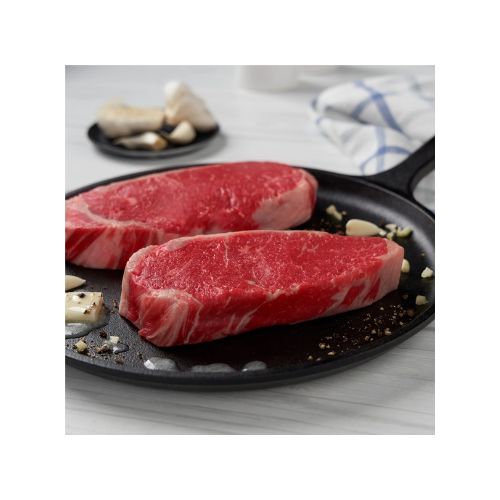 New York Strip Steak, Choice Angus Beef, 2 per Tray, 1.25 - 1.90 lb 3