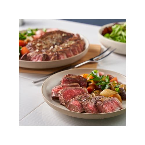 New York Strip Steak, Choice Angus Beef, 3 Per Tray, Family Pack, 1.53 - 3.33 lb - Image 4