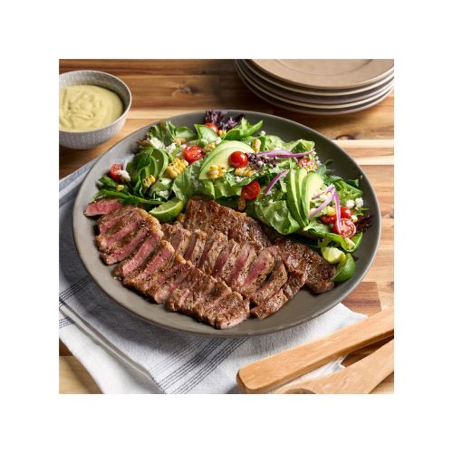 Thin New York Strip Steak, Choice Angus Beef, 3 Per Tray, 0.54 - 1.70 lb - Image 4
