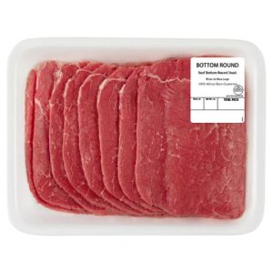 Thin Sliced Bottom Round Beef Steak
