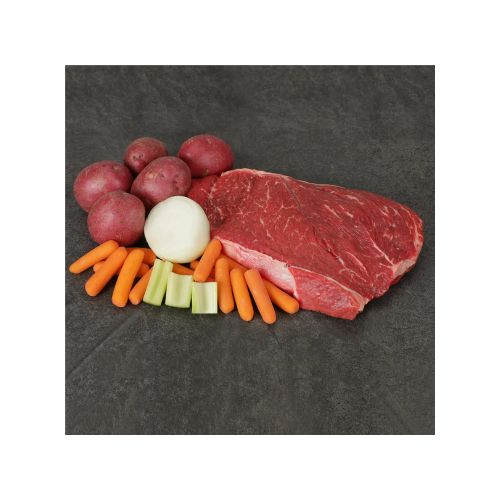 Tyson Slow Cooker Kit, Beef Chuck Roast with Vegetables & Seasoning, Boneless, Family Size - Image 2