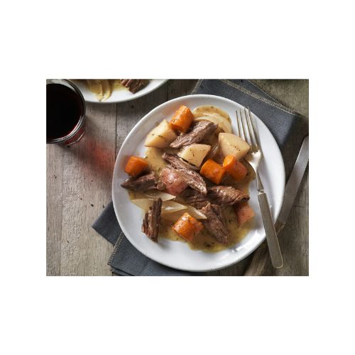 Tyson Slow Cooker Kit, Beef Chuck Roast with Vegetables & Seasoning, Boneless, Family Size - Image 3