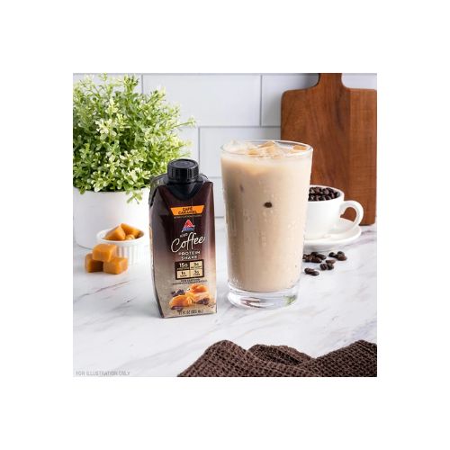 Atkins Protein Shake, Iced Coffee Café Caramel, Keto Friendly, 15g Protein, Caffeinated, 4 Count - Image 9