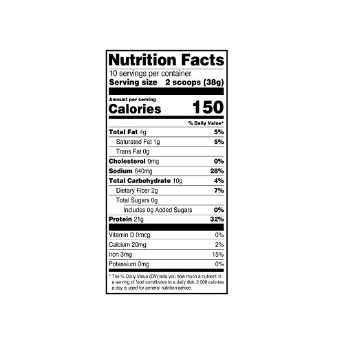 Equate Plant-Based Protein Powder Supplement, Smooth Vanilla, 13.4 oz - Image 5