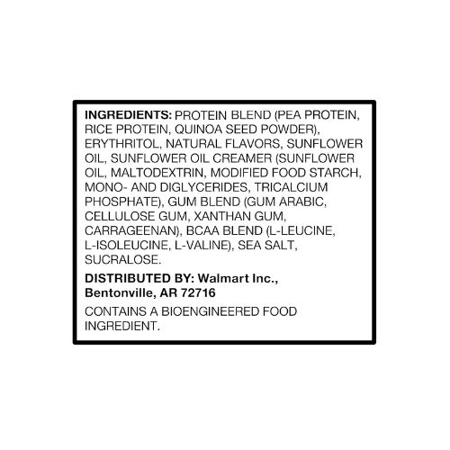 Equate Plant-Based Protein Powder Supplement, Smooth Vanilla, 13.4 oz - Image 8