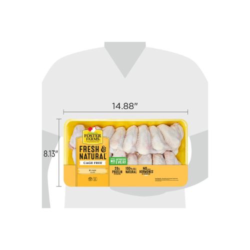 Foster Farms Fresh & Natural Chicken Wings Value Pack - Image 6