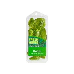 Fresh Basil, 0.5 oz Clamshell