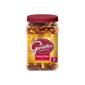 Gardetto's Snack Mix, Original Recipe, Salty Snacks Tub, 18 oz