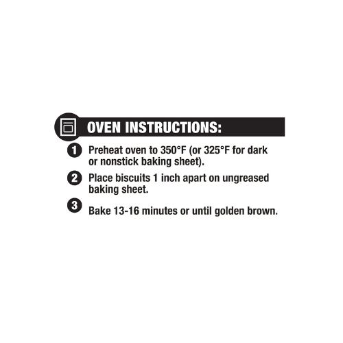 Great Value Butter Flavor Flaky Jumbo Biscuits, 8 Count, Shellfish Free - Image 7