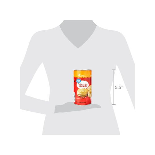 Great Value Butter Flavor Flaky Jumbo Biscuits, 8 Count, Shellfish Free - Image 3