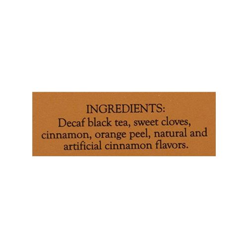 Harney & Sons Decaf Hot Cinnamon, 1.4 ounces, 20 count tin, Flavored Decaffeinated Black Tea - Image 2