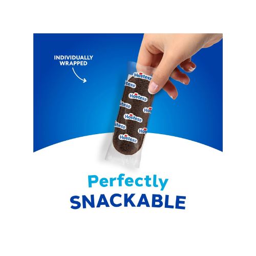 Hostess Twinkies Chocolate Lovers Snack Cakes, Chocolate Sponge Cake with Chocolate Flavored Filling, 13.58 oz Box (10 Ct.) - Image 6