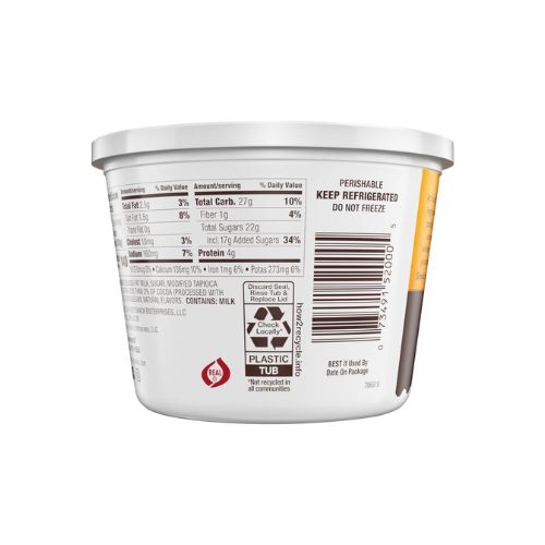 Kozy Shack Chocolate Pudding, Gluten Free Dessert, 22 oz Tub - Image 3