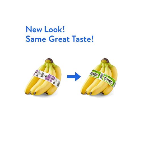 Marketside Fresh Organic Bananas, Bunch - Image 8