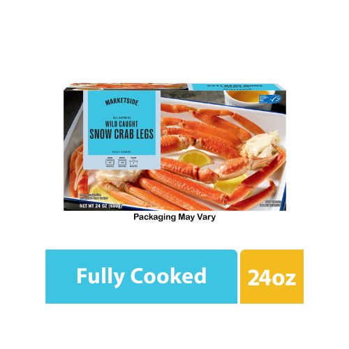 Marketside Frozen Cooked Snow Crab Legs, 1.5 lb Box, Contains Shellfish - Image 10