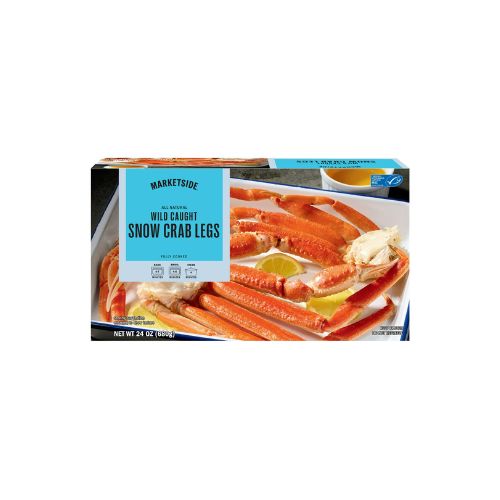 Marketside Frozen Cooked Snow Crab Legs, 1.5 lb Box, Contains Shellfish - Image 2