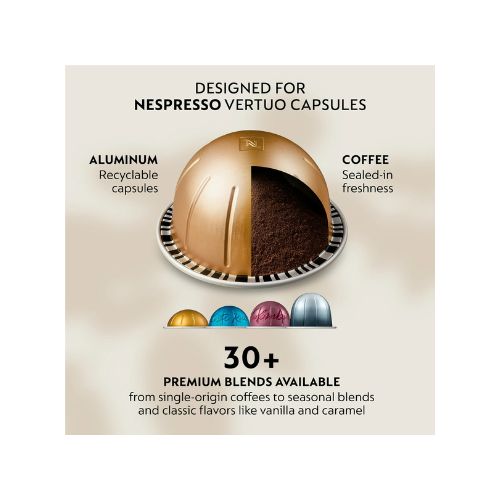 Nespresso Capsules Vertuo, Ice Leggero, 50-Count Double Espresso Coffee Pods - Image 4