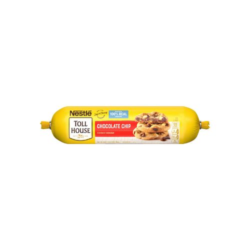 Nestle Toll House Chocolate Chip Cookie Dough, Makes 30 Cookies for Holiday Baking, 1 Tube, 30 oz - Image 10