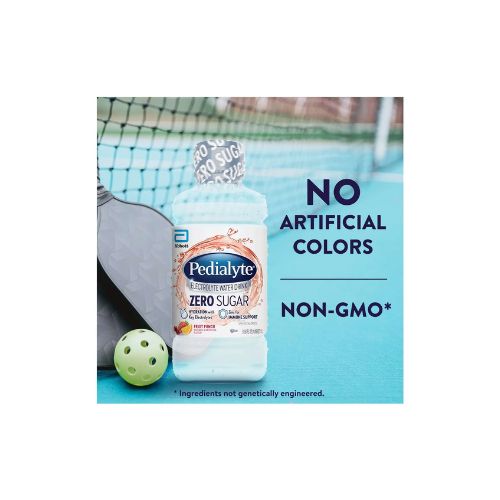 Pedialyte Electrolyte Water With Zero Sugar, Fruit Punch, 1 Liter - Image 9