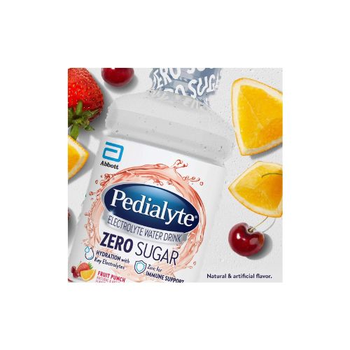 Pedialyte Electrolyte Water With Zero Sugar, Fruit Punch, 1 Liter - Image 11