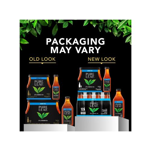 Pure Leaf Lemon Black Iced Tea, Bottled Tea Drink, 16.9 fl oz, 6 Pack - Image 2