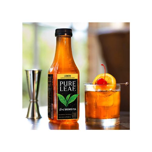 Pure Leaf Lemon Black Iced Tea, Bottled Tea Drink, 16.9 fl oz, 6 Pack - Image 3
