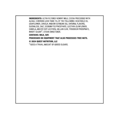 Quest Nutrition, 45g High Protein Chocolate Milkshake 14oz Ready to Drink, 1 Count - Image 6