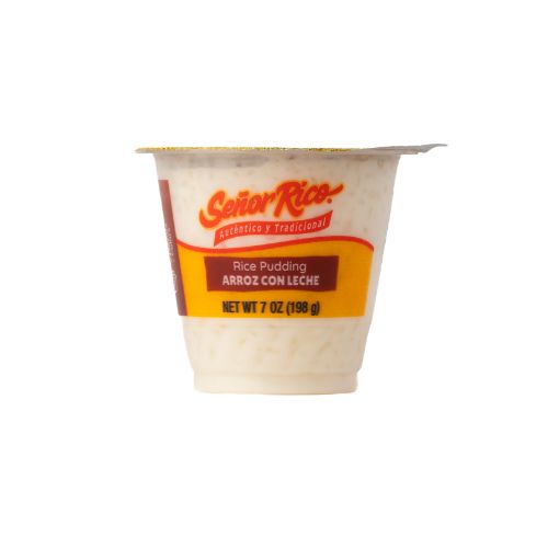 Senor Rico Rice Pudding, 1 - 7 oz Serving Size Plastic Cup, Refrigerated, Gluten-Free - Image 2