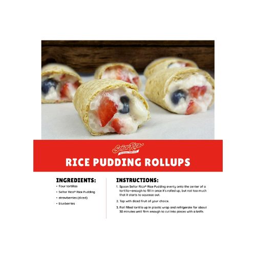 Senor Rico Rice Pudding, 1 - 7 oz Serving Size Plastic Cup, Refrigerated, Gluten-Free - Image 13