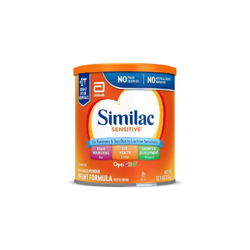 Similac Sensitive Powder Baby Formula, 12.5-oz Can - Image 17