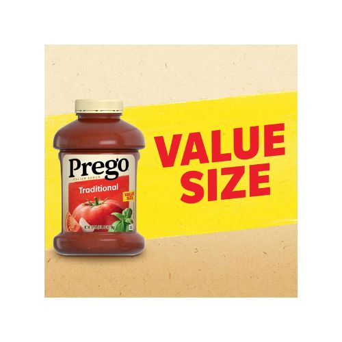 Prego Traditional Pasta Sauce, 67 oz Jar - Image 9
