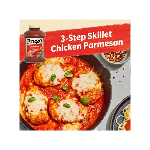 Prego Traditional Pasta Sauce, 67 oz Jar - Image 10